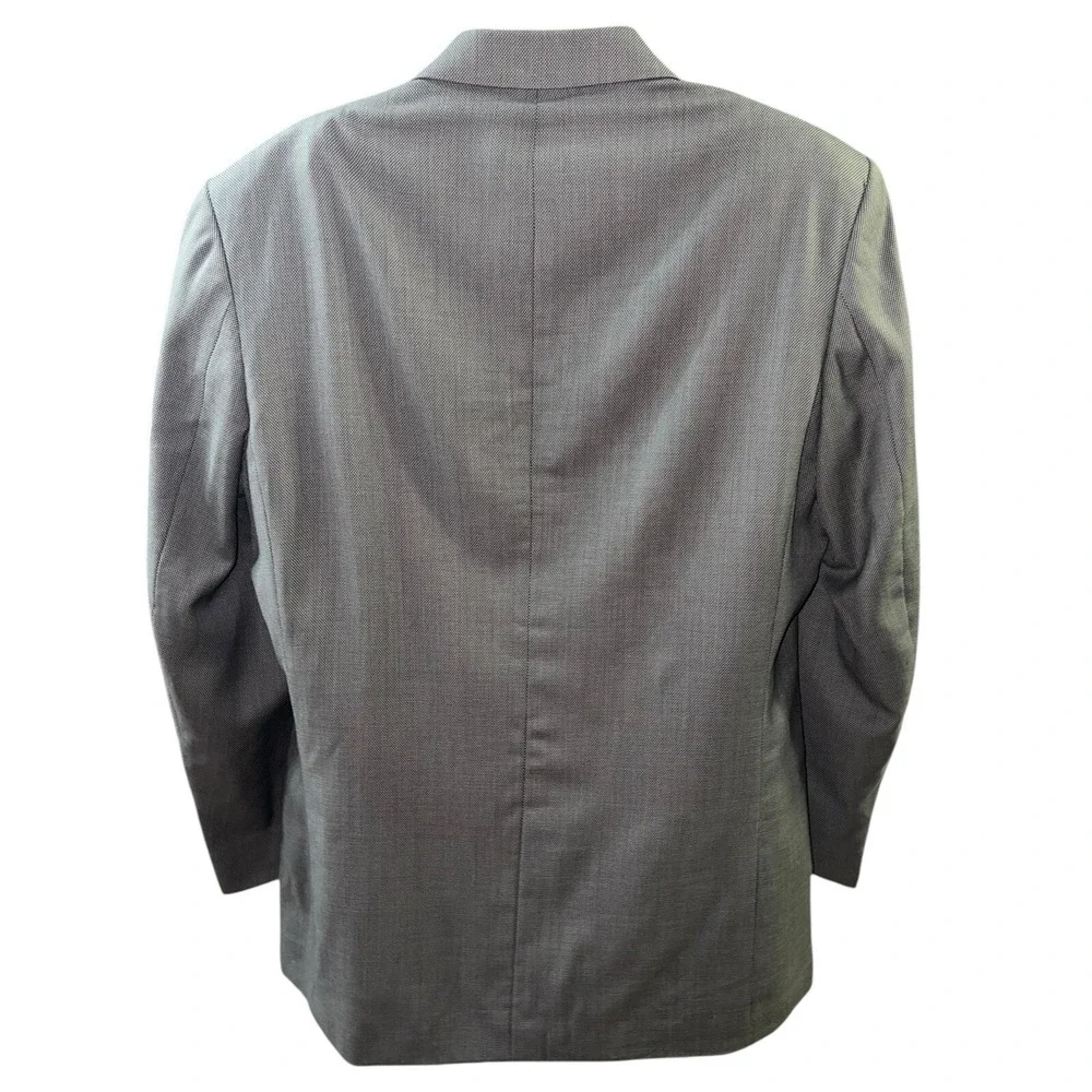 Galliani Blazer Ermenegildo Zegna Super 120s Wool Made In Italy Gray Mens 34L‎